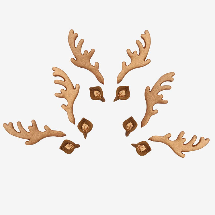 6 déco comestibles Rennes de Noël pour réaliser des cupcakes de Noël