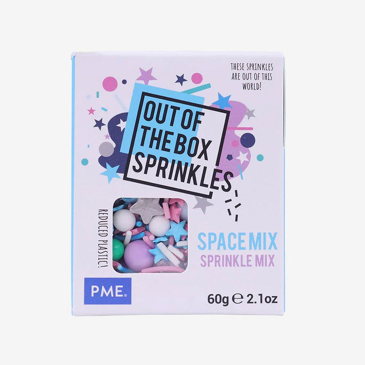 Décorations en sucre pour gâteau d'anniversaire astronaute