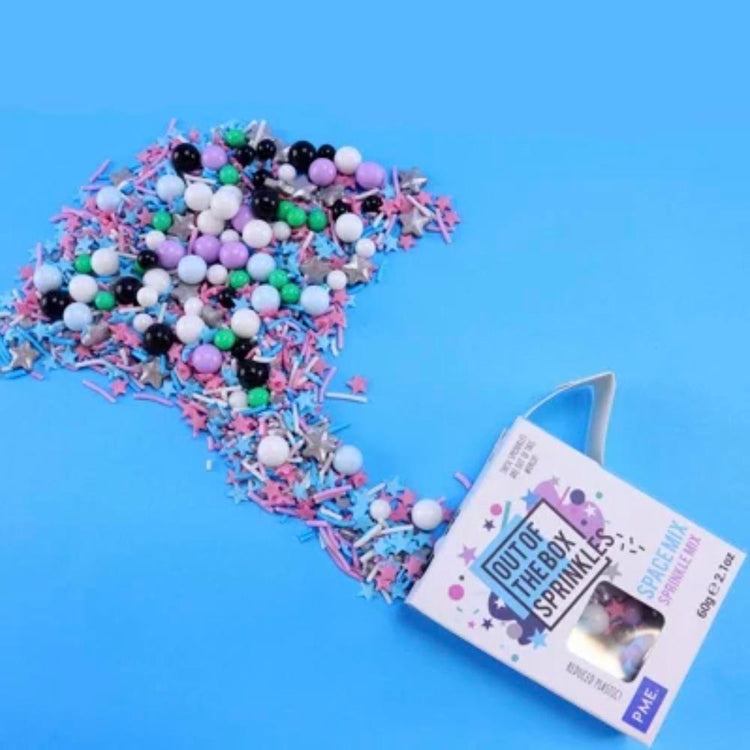 Confettis comestibles en sucre pour gâteau d'anniversaire