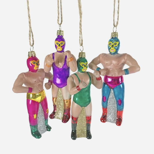 Décoration de Noel catcheur - idee cadeau secret santa originale