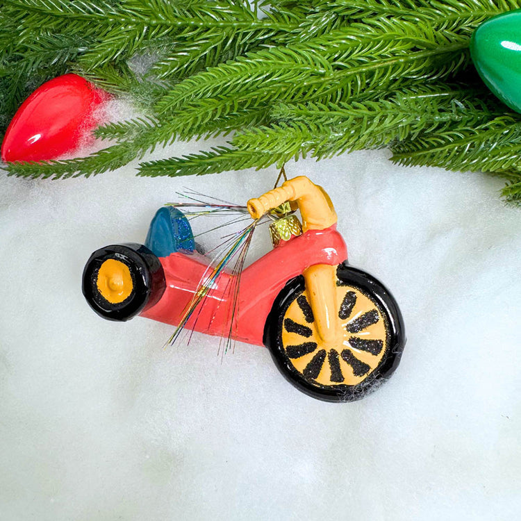 1 décoration de Noel jouet tricycle