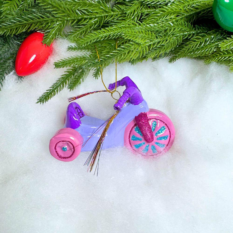 1 décoration de Noel jouet tricycle