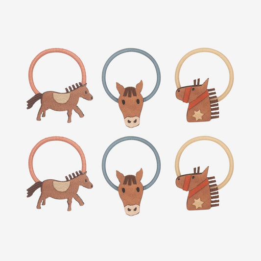 Élastiques cheval, accessoires coiffure enfant