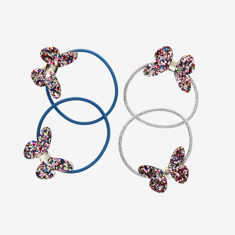 Elastiques papillon : idée cadeau pochette surprise anniversaire enfant