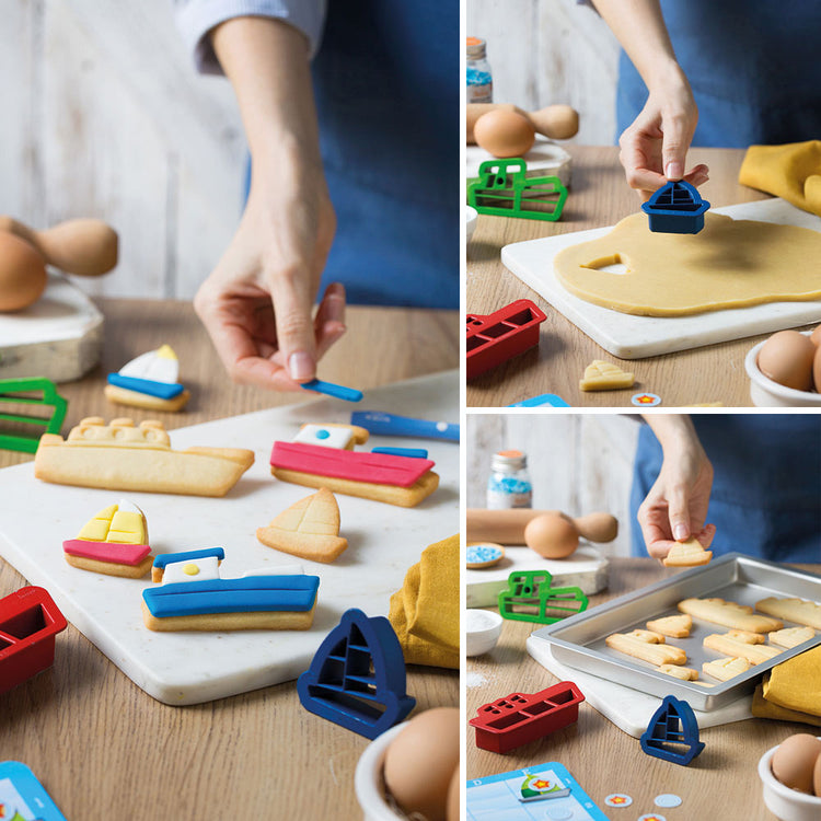 Emporte piece bateau : accessoire de cuisine pour gateaux personnalisés