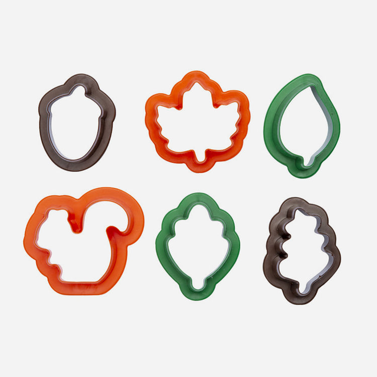 Emporte piece écureuil & feuilles automne : accessoire de cuisine original