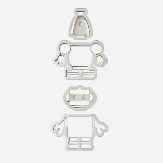 Emporte piece robot : accessoire de cuisine original anniversaire garcon