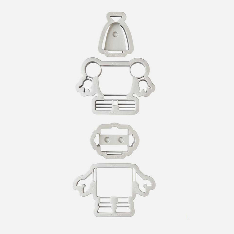 Emporte piece robot : accessoire de cuisine original anniversaire garcon