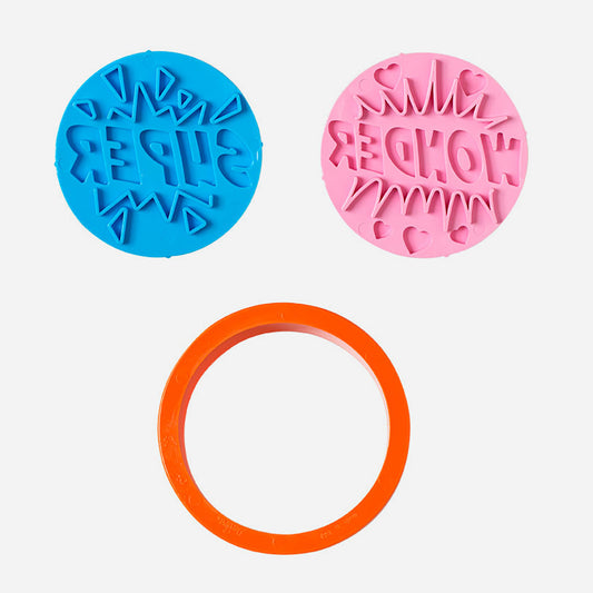 Emporte piece Super & Wonder avec poussoir : accessoire de cuisine