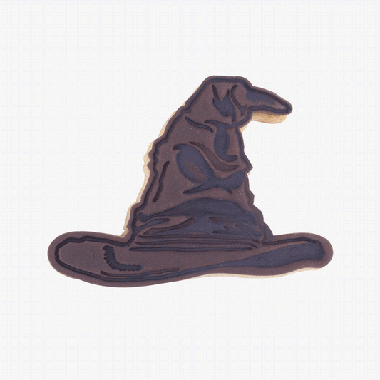 Emporte piece + tampon Choixpeau magique : deco gateau sorcier