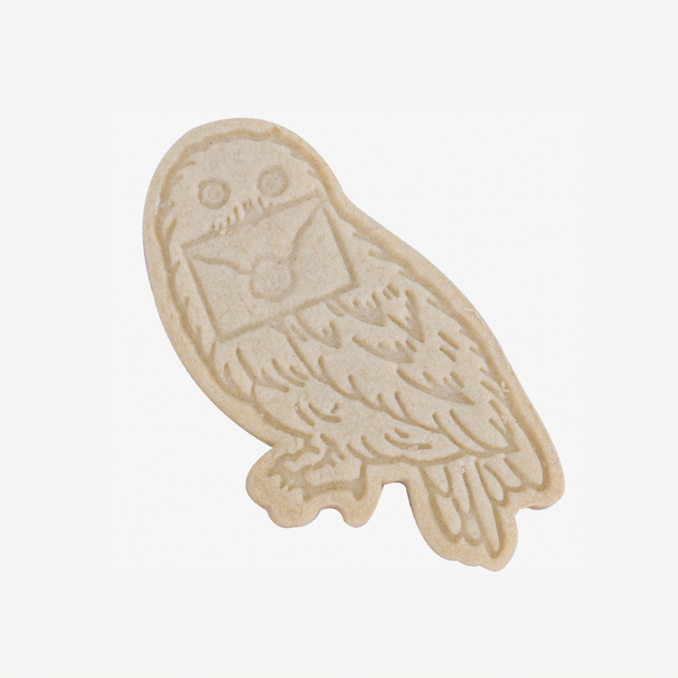 Emporte piece + tampon Hedwige : gateau anniversaire sorcier