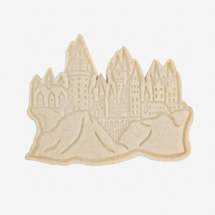 Emporte piece + tampon Poudlard : anniversaire harry potter