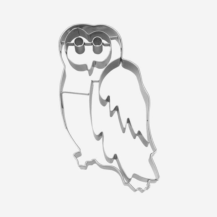 emporte piece chouette pour faire des sablés d'anniversaire thème magie