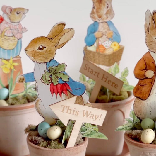 Chasse aux oeufs Pierre Lapin : animation anniversaire paques