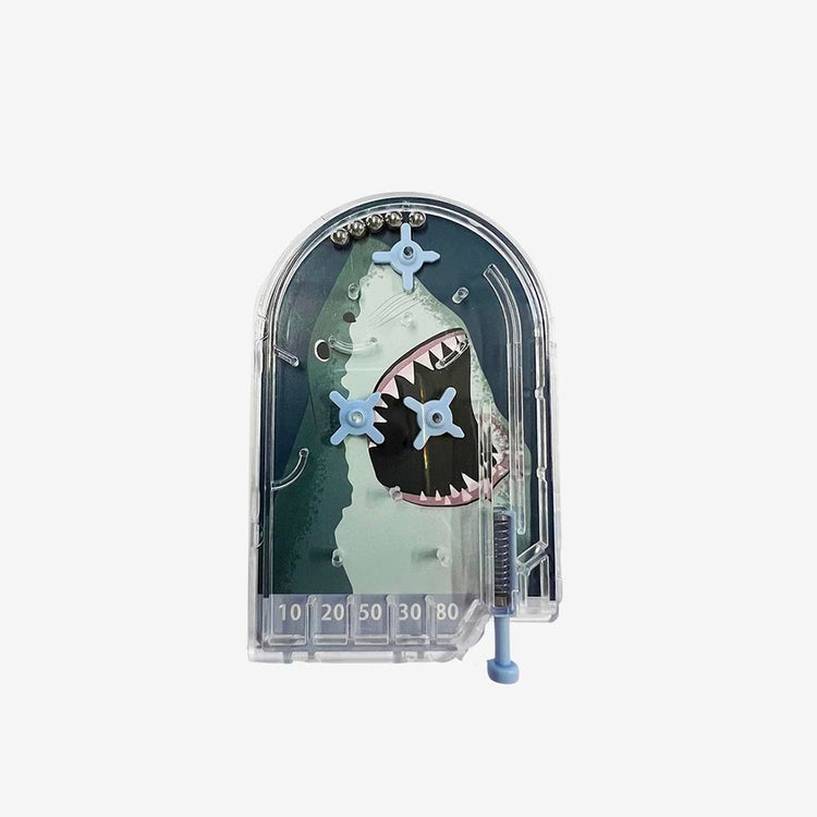 Mini flipper Rex London sur le thème du requin : idée cadeau