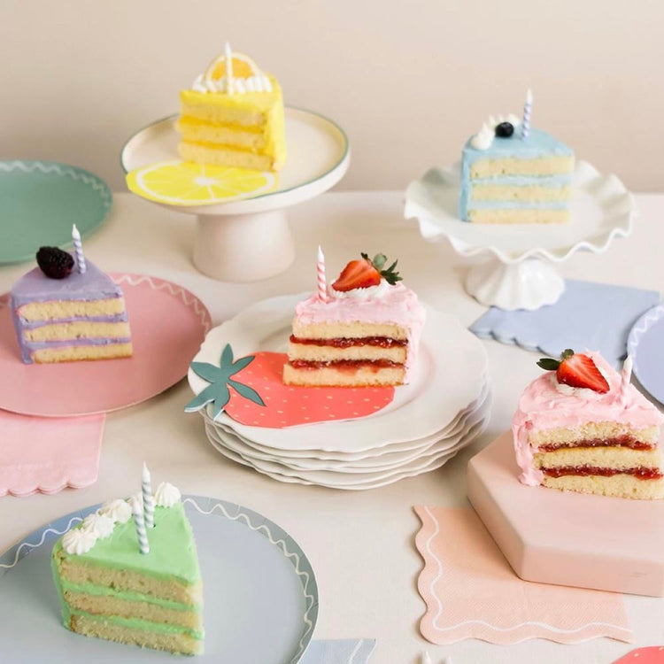 Serviettes citron jaune, ambiance fraîche et estivale