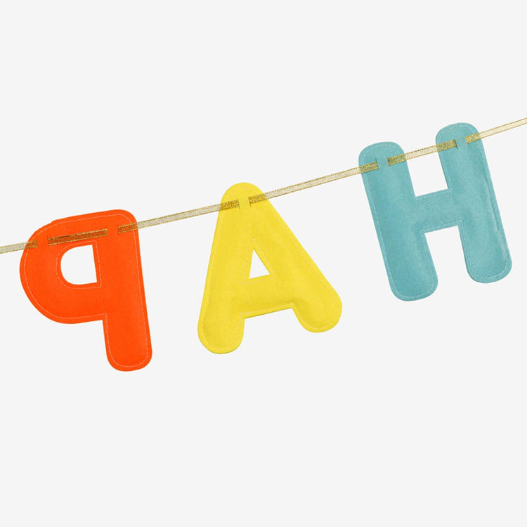 Guirlande Happy Birthday pour décorer son intérieur