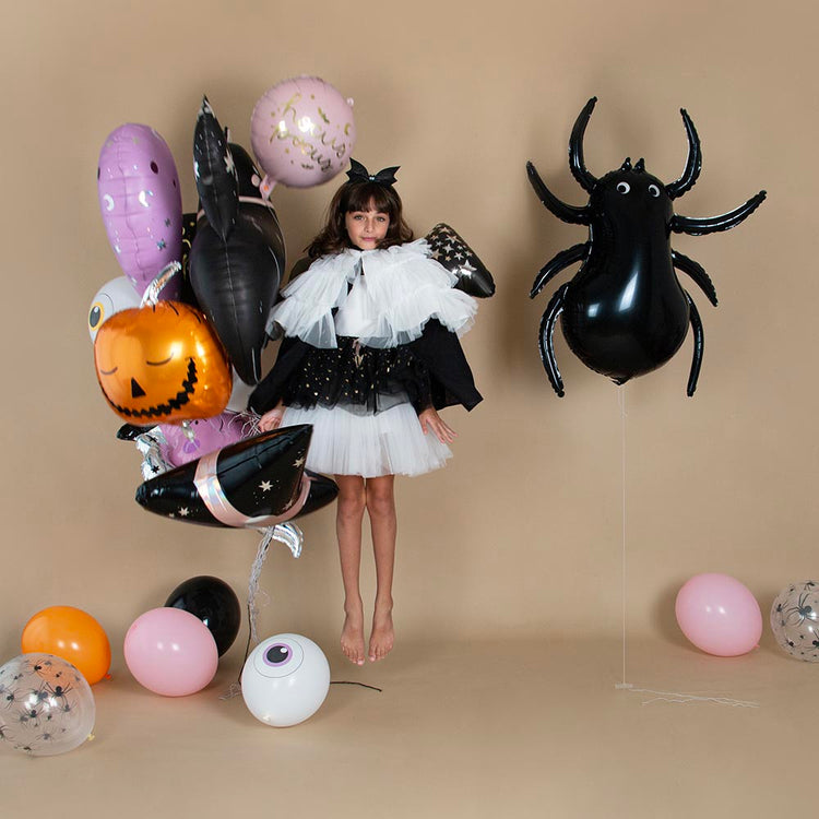 Ballon mylar Hocus pocus rose pour decoration Halloween originale