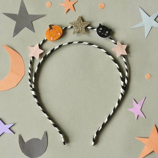 Serre-tête citrouille : idée cadeau anniversaire enfant