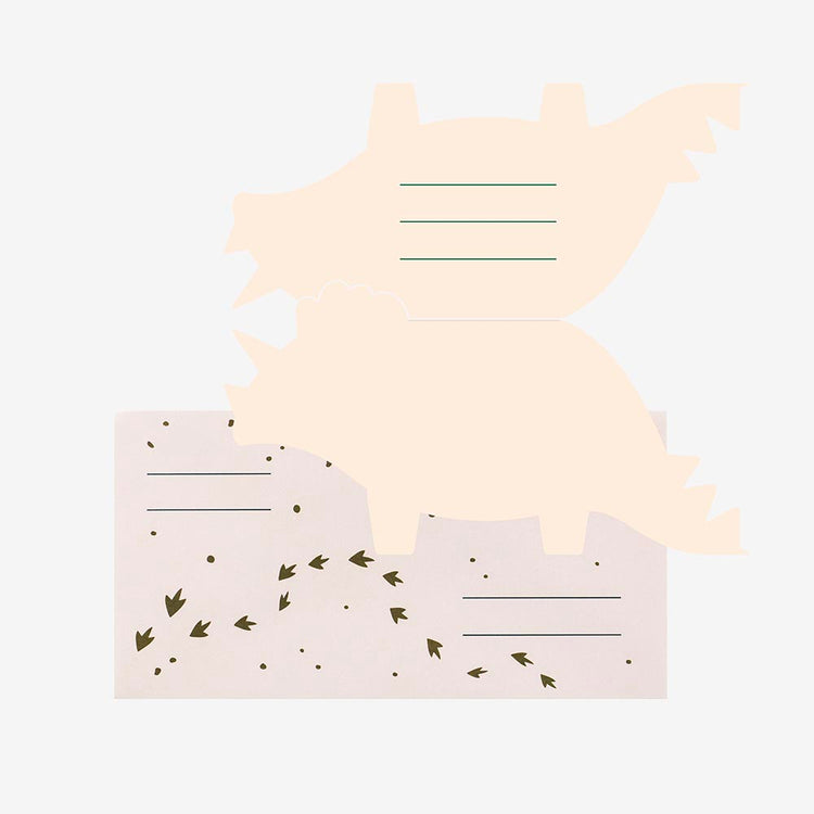 Invitez vos amis à un anniversaire mémorable avec ces invitations dino