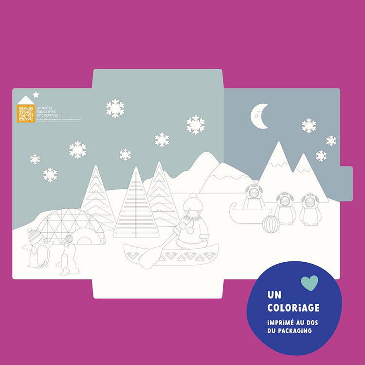 Jouet magnétique La banquise : idée cadeau d'anniversaire enfant