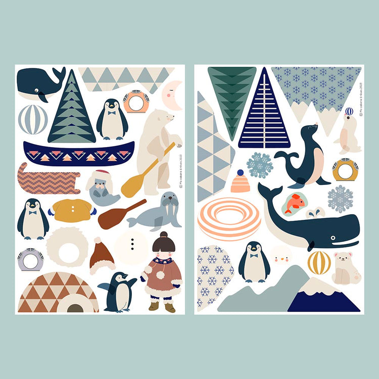 Jeu magnétique La banquise : idée cadeau d'anniversaire enfant