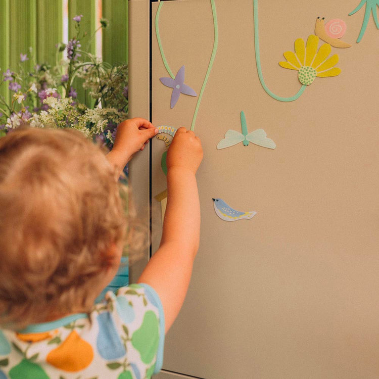 Jouet magnétique Le jardin : idée décoration pour chambre enfant