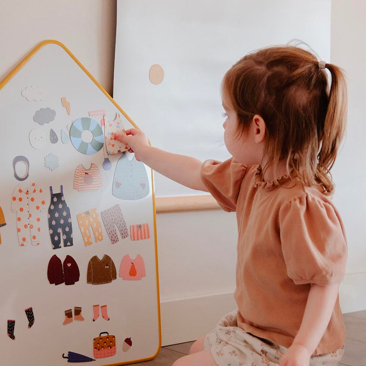 Souris magnétique à habiller : idée activité anniversaire enfant