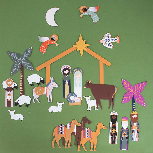 Jeu magnétique La crèche de Noël : idée cadeau enfant pour toute la famille