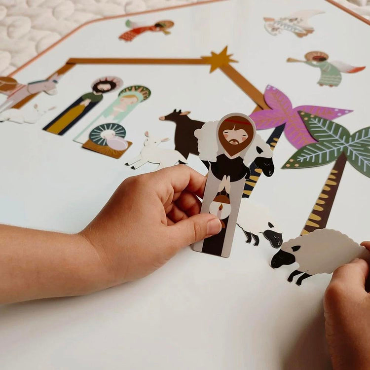 Jouet magnétique La rèche de Noël : idée cadeau enfant