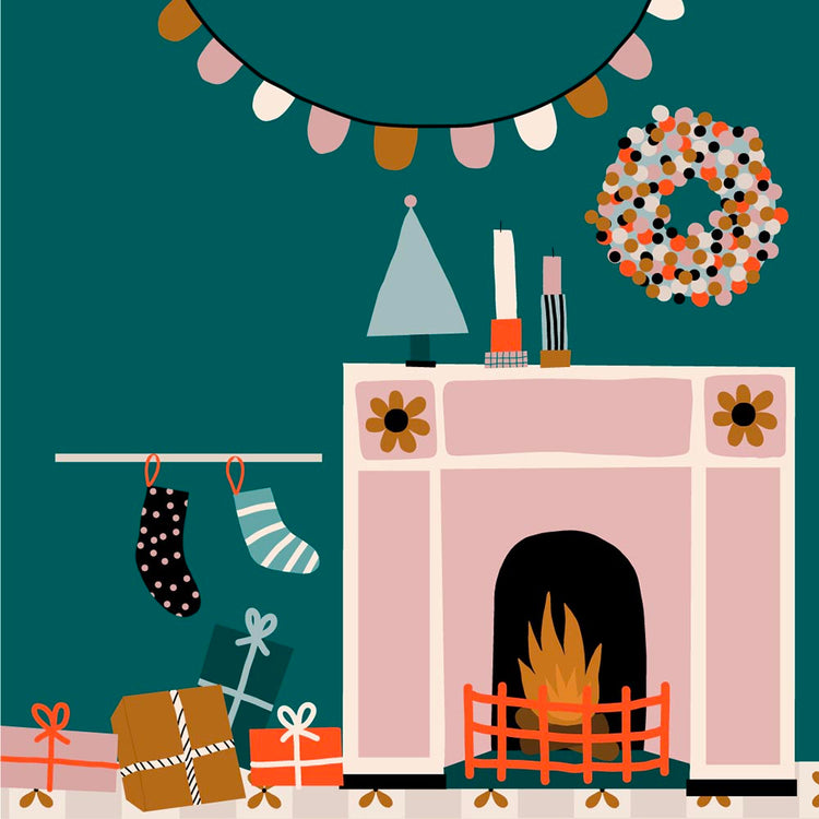 Jeu magnétique souris à habiller en Père Noël : idée décoration pour chambre d'enfant