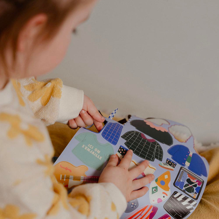 Jeu magnétique musicien, peintre, clown : idée cadeau anniversaire enfant