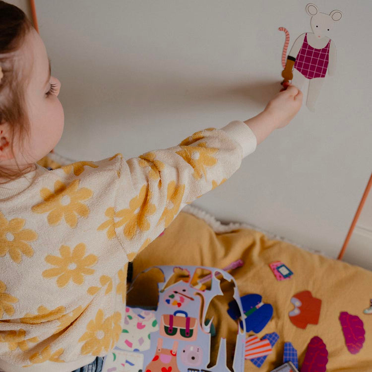 Jouet magnétique les métiers artistiques : idée cadeau d'anniversaire enfant