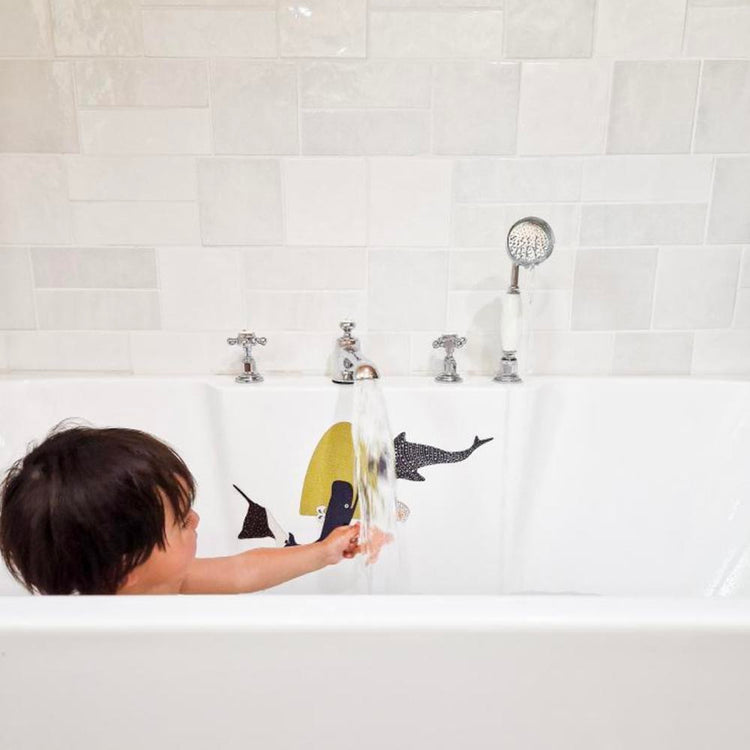 Jeu magnétique sur le thème de l'océan : tortue, raie, poulpe, idée cadeau anniversaire enfant