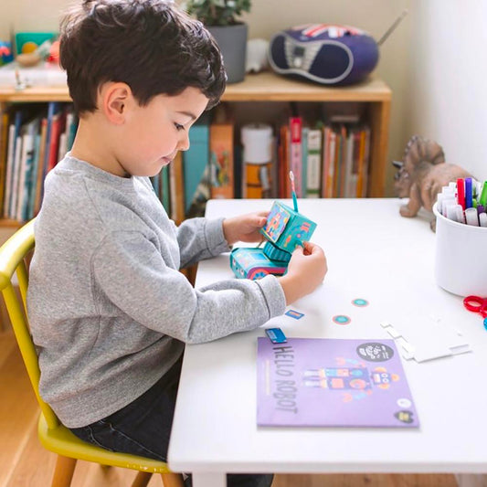 3 paper toys robot à fabriquer parfait pour Noël festif