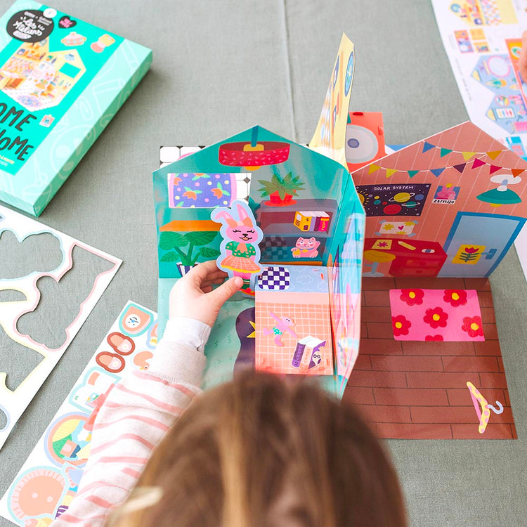 1 maison 3D à assembler et à décorer idéal pour cadeaux