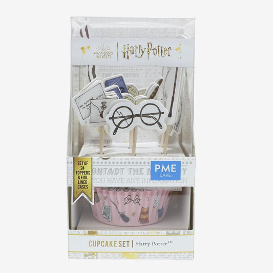 Kit à cupcakes Harry Potter : decoration gateau sorcier