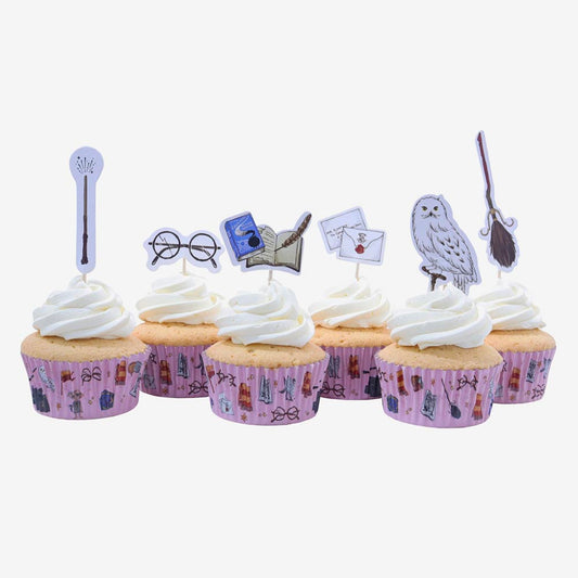 Kit à cupcakes Harry Potter : decoration gateau originale