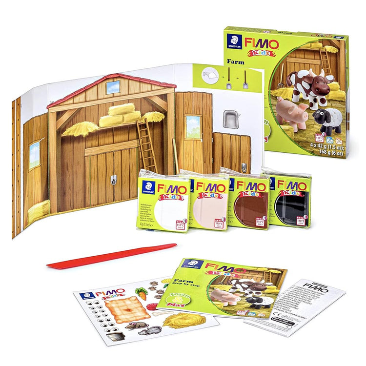 Fabriquez vos propres animaux de ferme en Fimo avec ce kit DIY