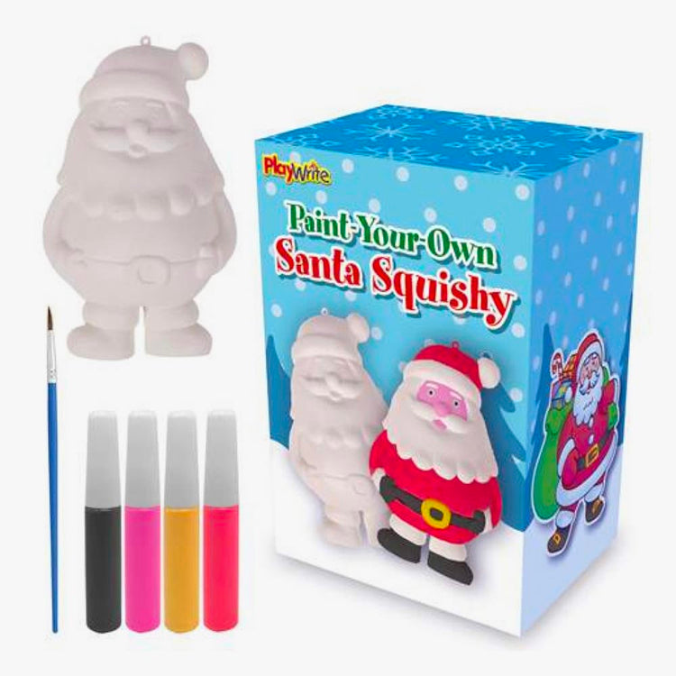 1 Père Noël à peindre pour enfant