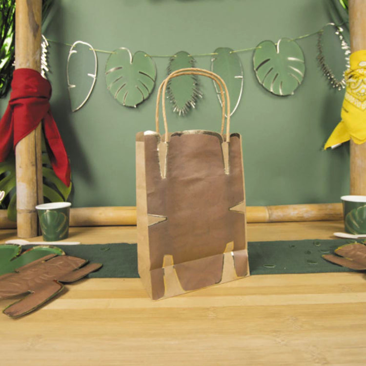 4 sacs cadeaux totem aventurier : cadeau invité anniversaire