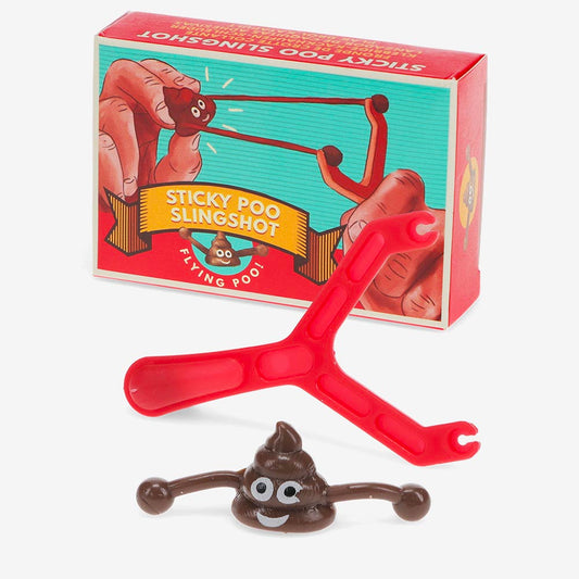 le meilleur cadeau pour préparer un anniversaire ? 1 lance-pierre à crottes collantes