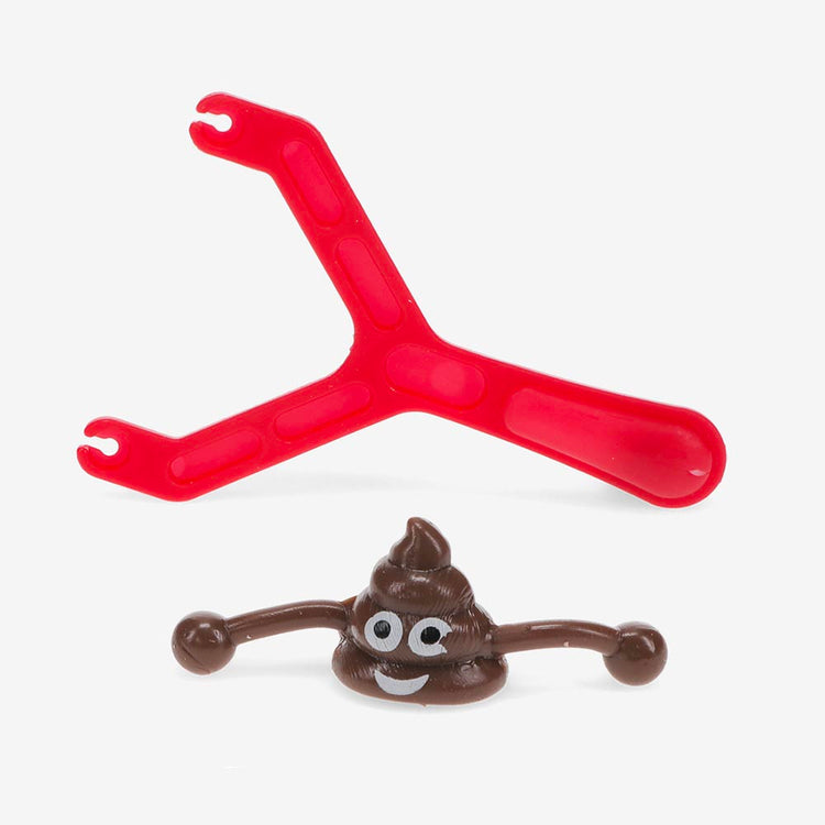 1 lance-pierre à crottes collantes : cadeau enfant anniversaire ou halloween