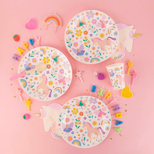 Bougies étoiles multicolores pour déco gâteau d’anniversaire