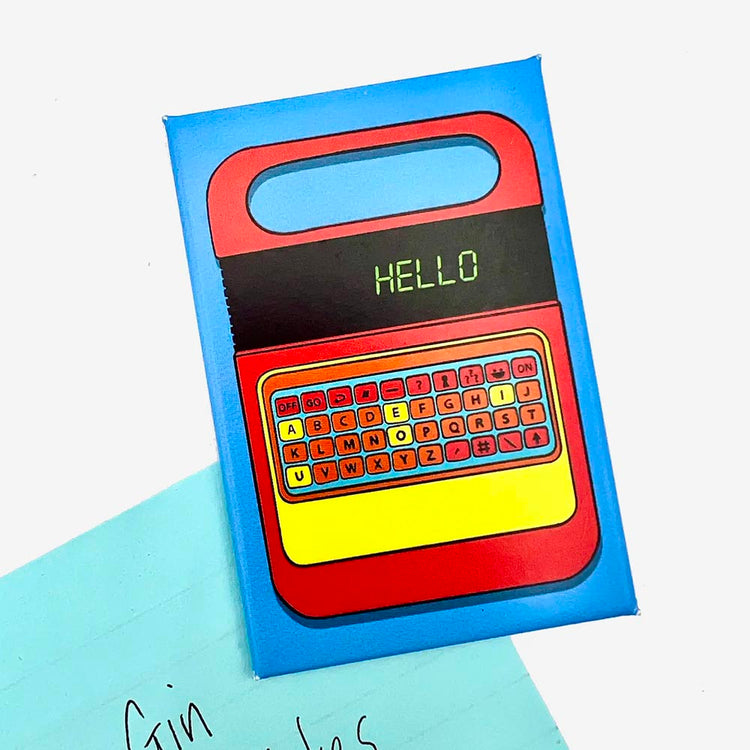 Magnet Jeu rétro : idée cadeau pochette surprise ou secret santa