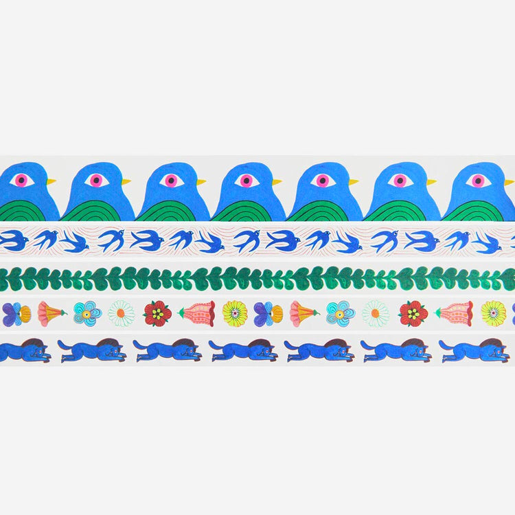 Masking tape coloré pour activité enfant ou déco