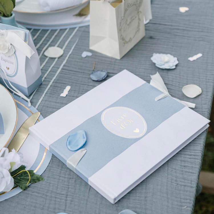 Grande nappe en gaze de coton, ambiance chic et naturelle