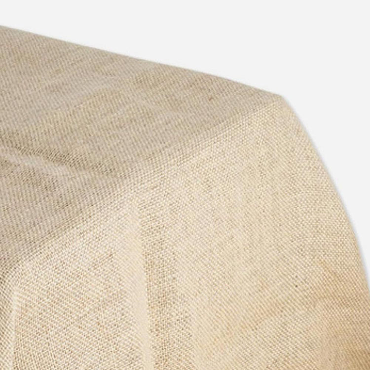 Nappe en jute rectangulaire pour decoration de table champetre