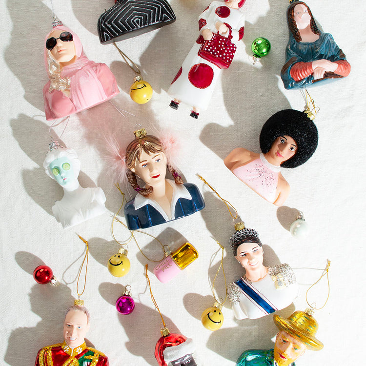 les boules de noel pop star et artistes d'exception par my little day