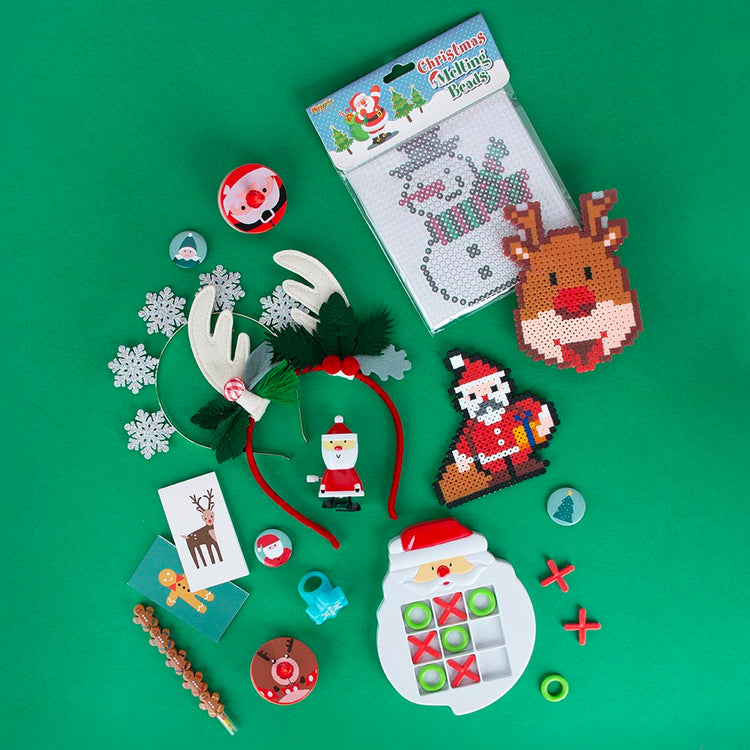 Kit perles à repasser Noël : bricolage de noel pour enfant à offrir